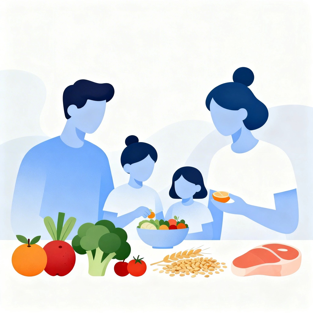 Jak zbudować zdrowe nawyki żywieniowe dla całej rodziny